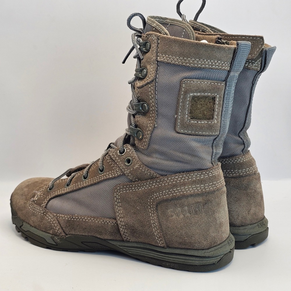 5.11 Tactical Recon Flyweight Side Zip Boots Sage Green 12318 Mens 7 US - Picture 7 of 16